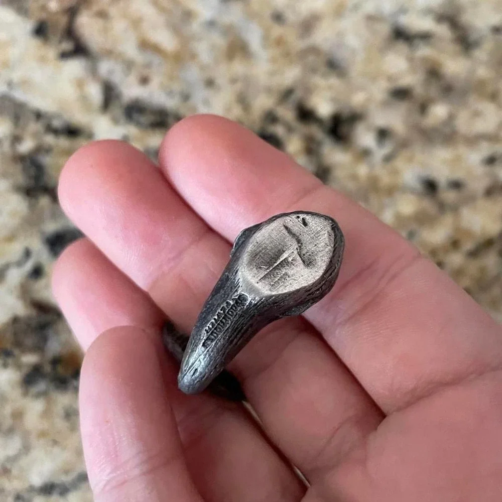 Pewter trinket whale